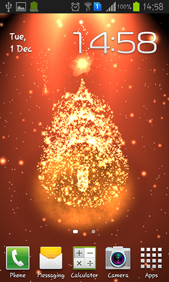 Baixar Árvore de Natal - papel de parede animado gratuito para Android para desktop. 