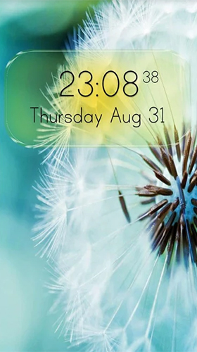 Captura de tela do Relógio digital  em telefone celular ou tablet.