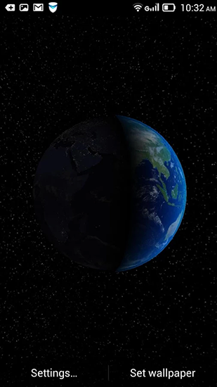 Baixar Terra Dinâmica  - papel de parede animado gratuito para Android para desktop. 