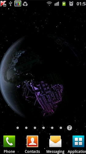 Captura de tela do Terra HD  em telefone celular ou tablet.