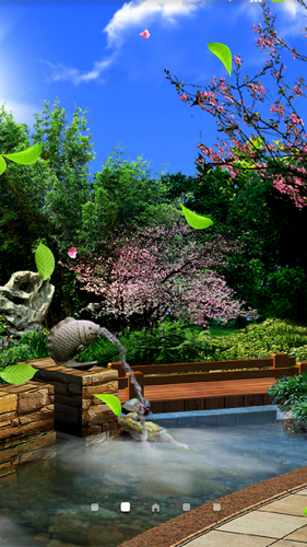 Captura de tela do Jardim oriental  em telefone celular ou tablet.
