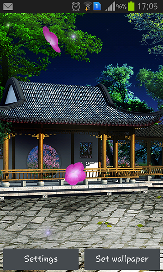 Baixar Jardim Oriental - papel de parede animado gratuito para Android para desktop. 
