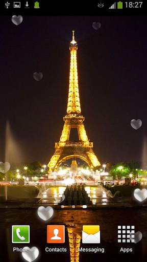 Baixar Torre Eiffel: Paris - papel de parede animado gratuito para Android para desktop. 