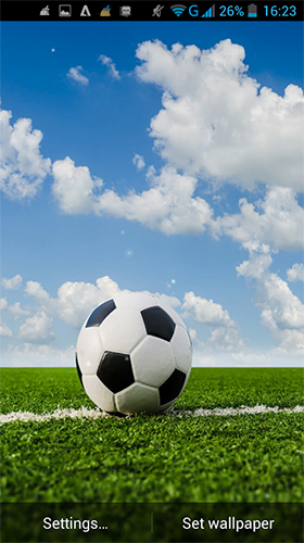Captura de tela do Futebol  em telefone celular ou tablet.
