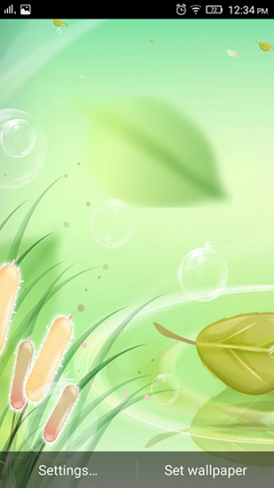 Baixar Água brilhando - papel de parede animado gratuito para Android para desktop. 