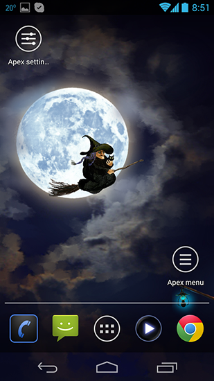 Baixar Dia das Bruxas: Bruxas felizes - papel de parede animado gratuito para Android para desktop. 