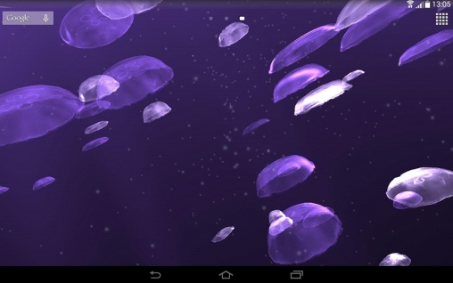 Baixar Águas-vivas 3D - papel de parede animado gratuito para Android para desktop. 