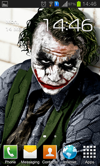 Baixar Joker - papel de parede animado gratuito para Android para desktop. 