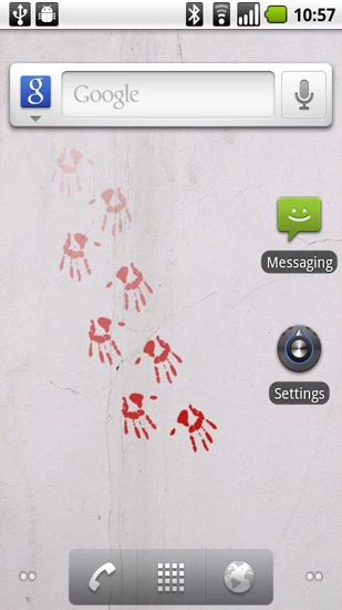 Captura de tela do Rastros  em telefone celular ou tablet.