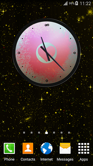 Baixar Amor: Relógio - papel de parede animado gratuito para Android para desktop. 