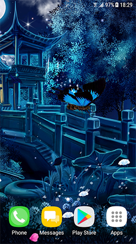 Captura de tela do Noite mágica  em telefone celular ou tablet.
