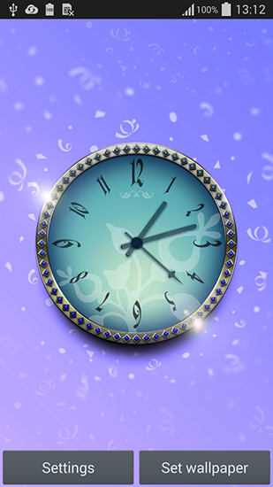 Baixar Relógio mágico - papel de parede animado gratuito para Android para desktop. 