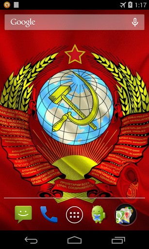 Baixar Bandeira Mágica: União Soviética - papel de parede animado gratuito para Android para desktop. 
