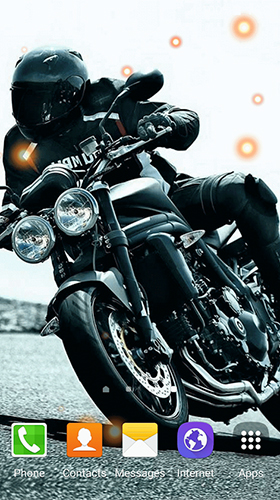 Captura de tela do Motocicleta  em telefone celular ou tablet.
