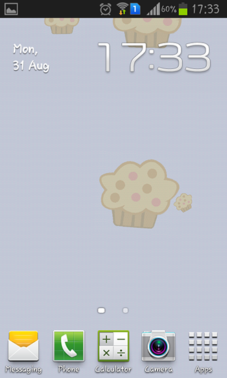 Baixar Muffins - papel de parede animado gratuito para Android para desktop. 
