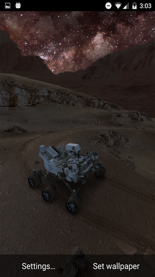 Captura de tela do Meu Marte  em telefone celular ou tablet.