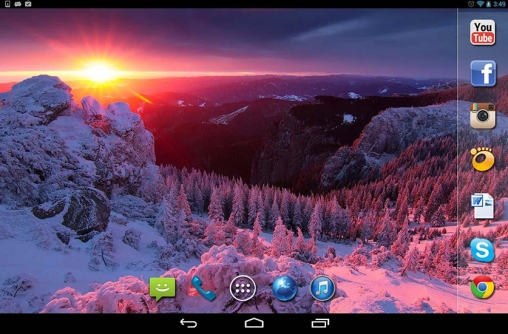 Baixar Inverno agradável - papel de parede animado gratuito para Android para desktop. 