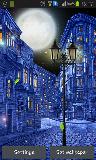 Baixar Cidade da noite - papel de parede animado gratuito para Android para desktop. 