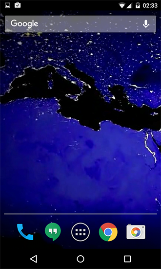 Baixar Planeta à noite - papel de parede animado gratuito para Android para desktop. 