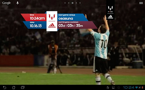 Baixar Messi Oficial - papel de parede animado gratuito para Android para desktop. 