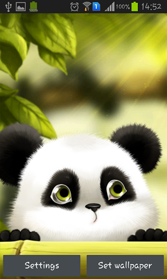 Baixar Panda - papel de parede animado gratuito para Android para desktop. 