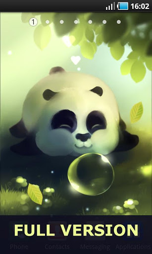 Baixar Panda bolinho - papel de parede animado gratuito para Android para desktop. 