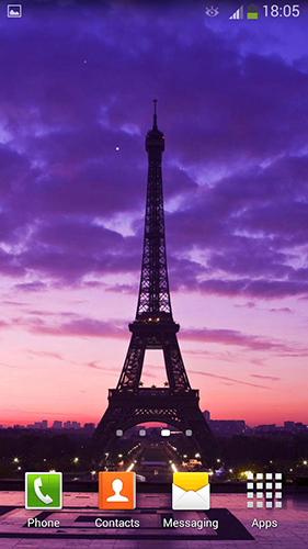 Captura de tela do Paris  em telefone celular ou tablet.