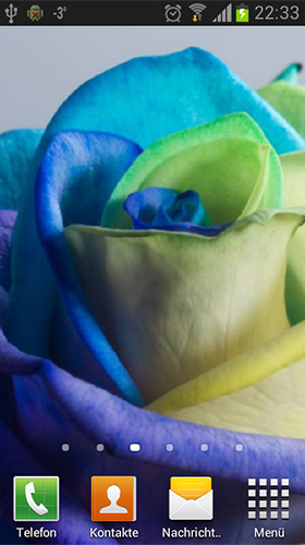 Captura de tela do Rosas do arco-íris  em telefone celular ou tablet.