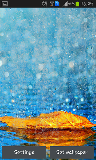 Baixar Outono chuvoso - papel de parede animado gratuito para Android para desktop. 