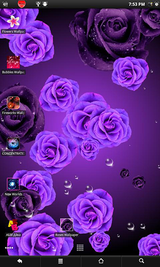 Baixar Rosas 2 - papel de parede animado gratuito para Android para desktop. 