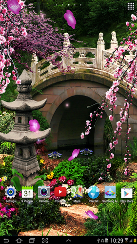 Baixar Sakura - papel de parede animado gratuito para Android para desktop. 