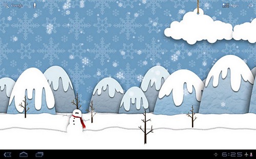 Baixar Samsung: Inverno Parallax - papel de parede animado gratuito para Android para desktop. 