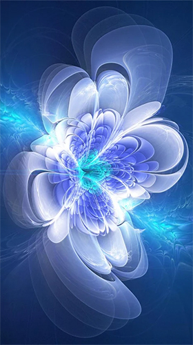 Captura de tela do Flores brilhantes  em telefone celular ou tablet.