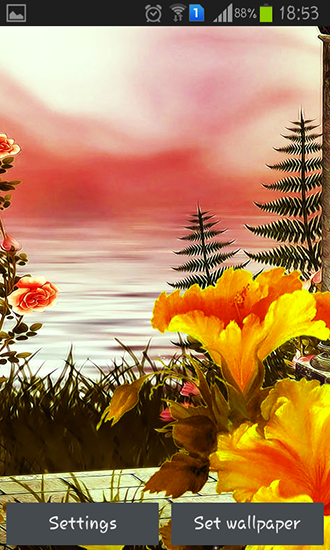 Baixar Flores da Primavera: Magia - papel de parede animado gratuito para Android para desktop. 