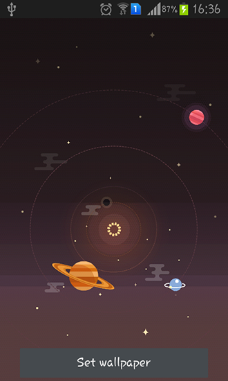 Baixar Estrela e universo - papel de parede animado gratuito para Android para desktop. 