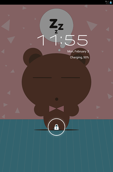 Baixar Urso Tony - papel de parede animado gratuito para Android para desktop. 