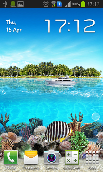 Baixar Oceano Tropical  - papel de parede animado gratuito para Android para desktop. 