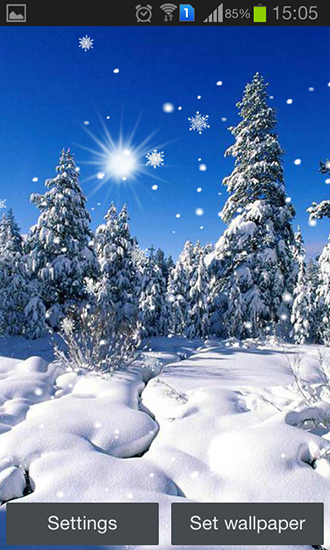 Baixar Inverno: Sol frio - papel de parede animado gratuito para Android para desktop. 