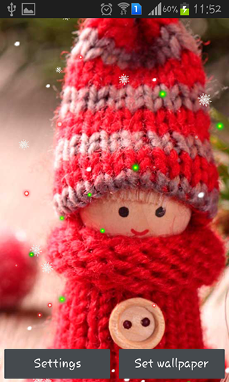 Baixar Inverno: Bonecas - papel de parede animado gratuito para Android para desktop. 