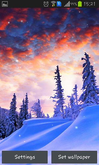 Baixar Natureza do Inverno - papel de parede animado gratuito para Android para desktop. 