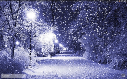Baixar  Neve do inverno - papel de parede animado gratuito para Android para desktop. 