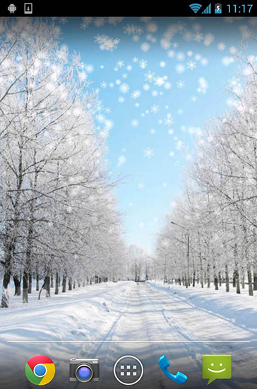 Baixar Inverno: Neve - papel de parede animado gratuito para Android para desktop. 