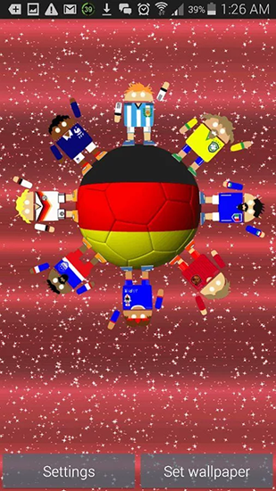 Baixar Robôs de futebol do mundo - papel de parede animado gratuito para Android para desktop. 