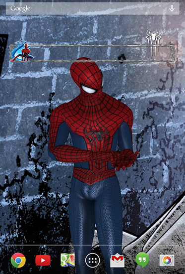Captura de tela do Homem-Aranha surpreendente 2 em telefone celular ou tablet.