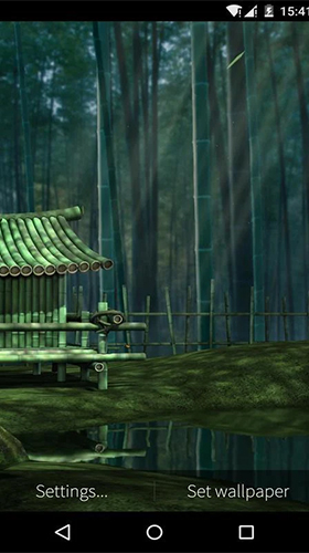 Casa de bambu 3D 