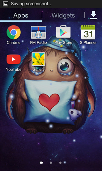 Captura de tela do Booboo em telefone celular ou tablet.