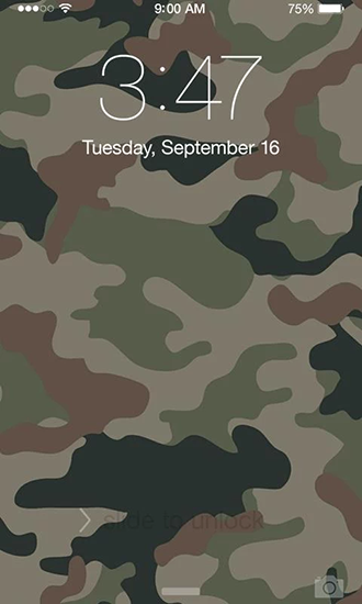 Captura de tela do Camuflagem em telefone celular ou tablet.