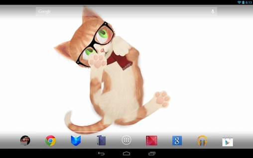 Captura de tela do Gato HD em telefone celular ou tablet.