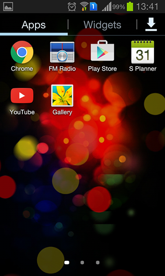 Captura de tela do Neon de desenhos em telefone celular ou tablet.