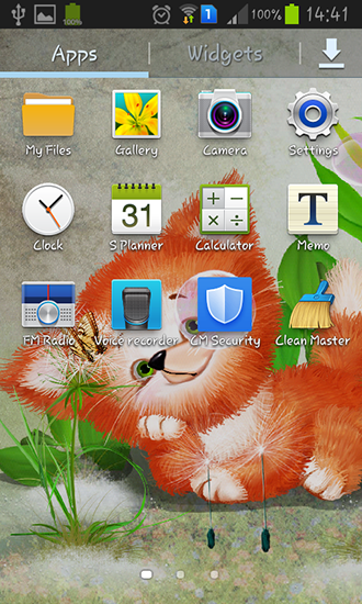 Captura de tela do Raposa bonita em telefone celular ou tablet.